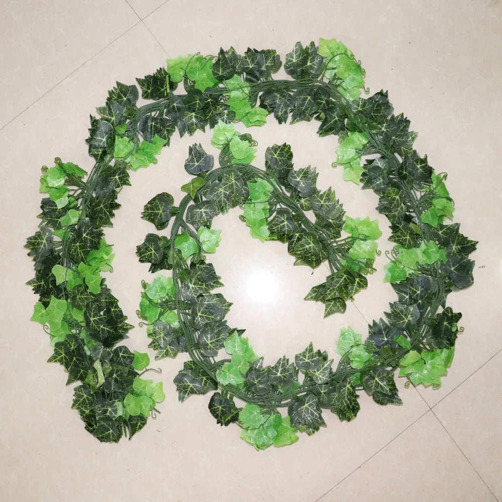 Fake Ivy Leaf Garland Plants