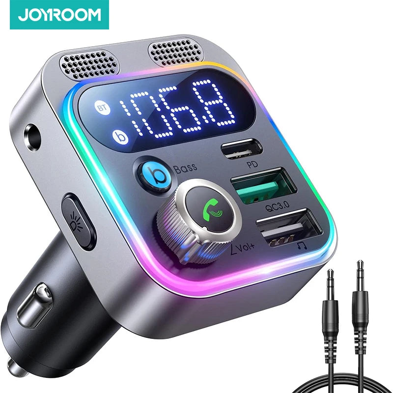 Bluetooth 5.3 FM  Car Transmitter