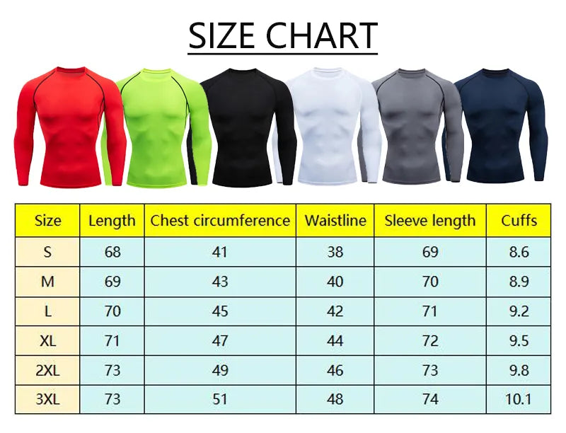 Men's Workout Long Sleeve T-shirt