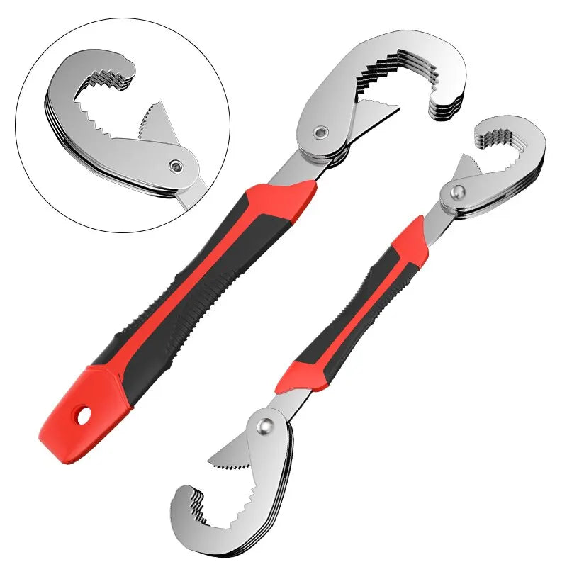 Adjustable Open End Double Wrench