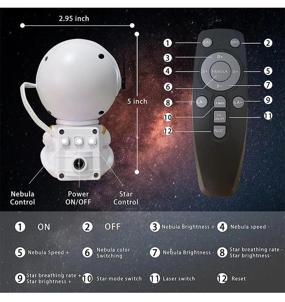 Astronaut Projector