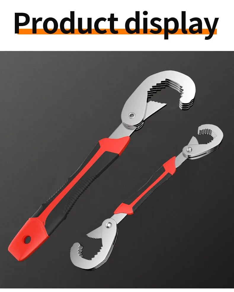 Adjustable Open End Double Wrench