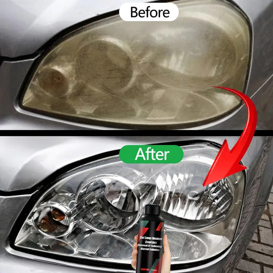 Car Headlight Restoration Polishing Kit